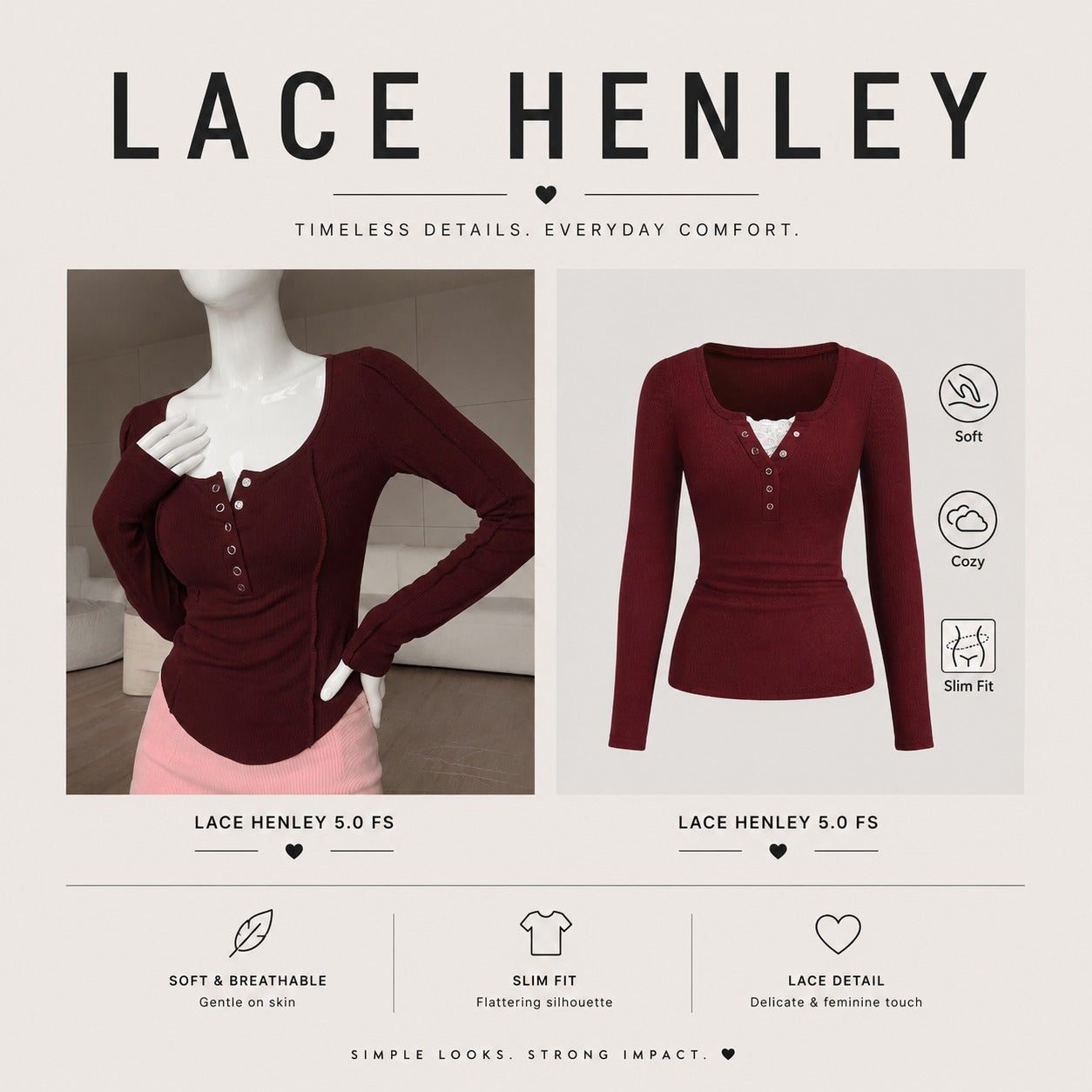 Henley Tops