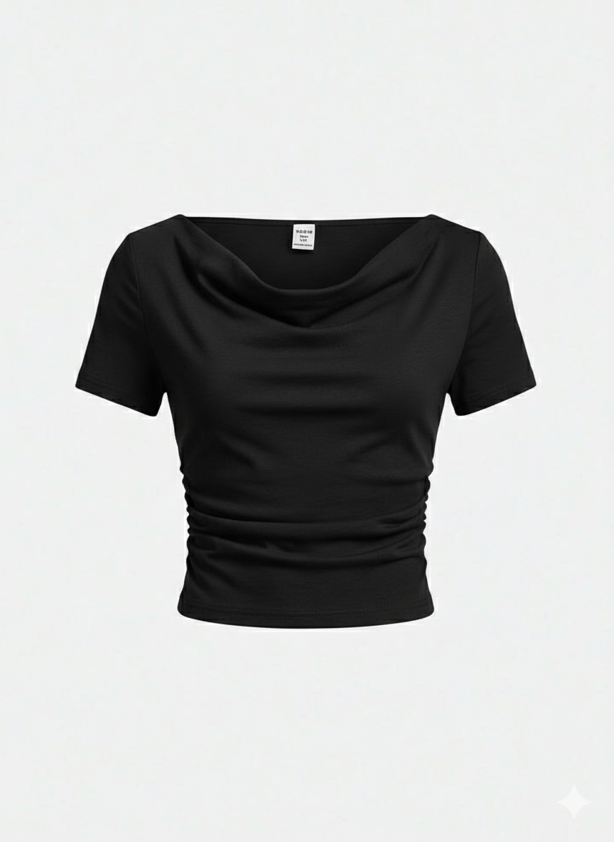 Ruffle Neck HS
