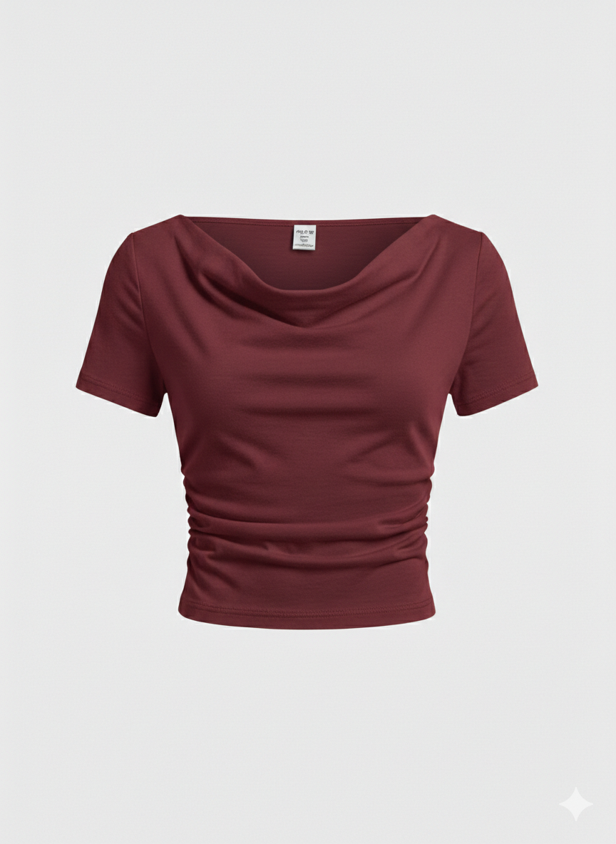 Ruffle Neck HS