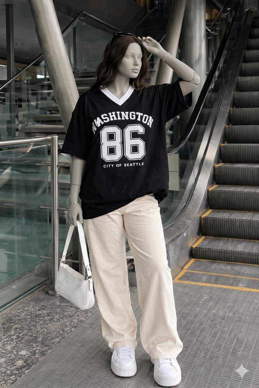 Washington 86 Oversized Tee