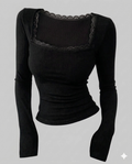 Square Neck Same Lace FS