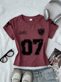 Round Fit Tee Hs 07 Bow Print