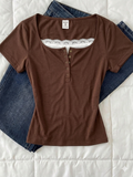 lace Henley 6.O hs
