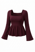 Square Neck Frock Top Fs