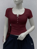 Square velcro Henley hs