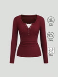 Lace Henley 5.O fs