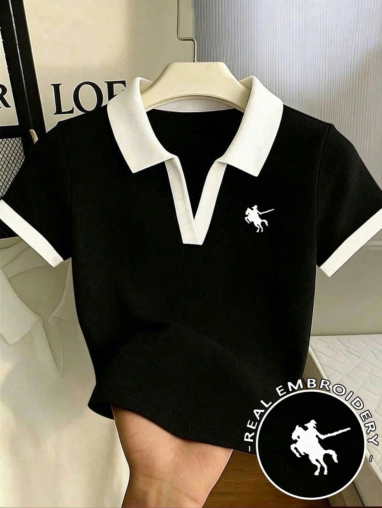 2 Tone V Polo Hs