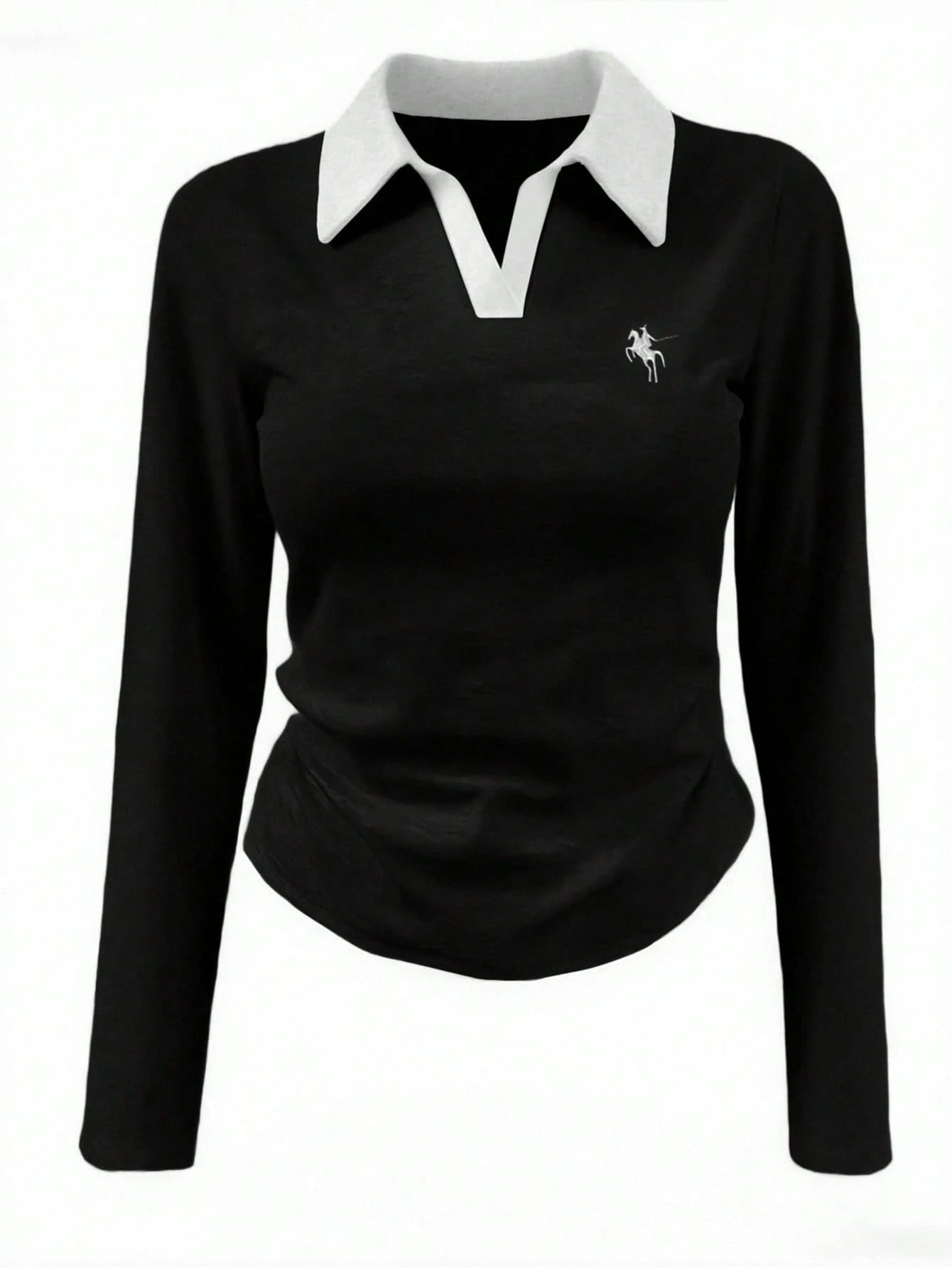 2 Tone V Polo FS Polo Print