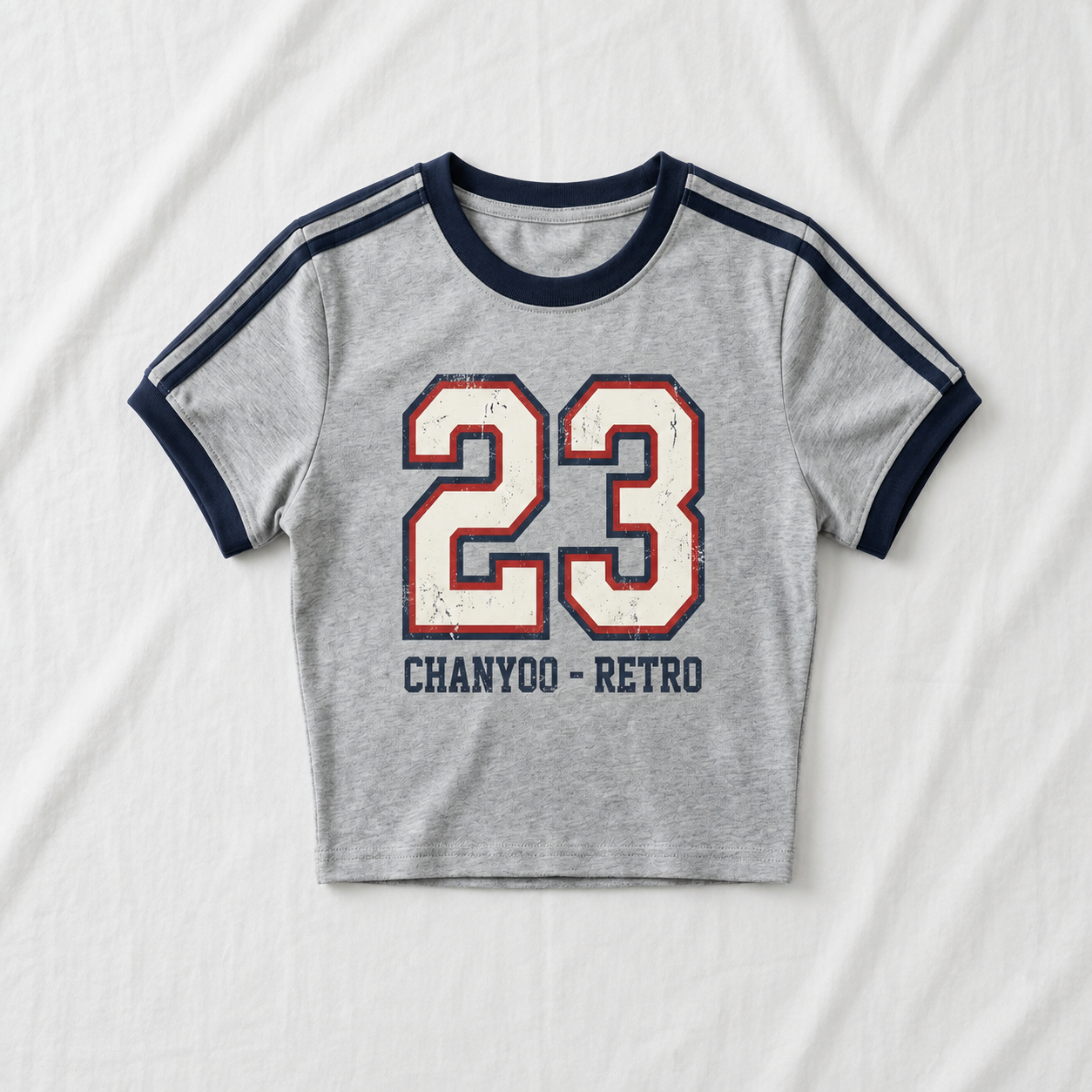 Retro 23 Graphic Crop Top
