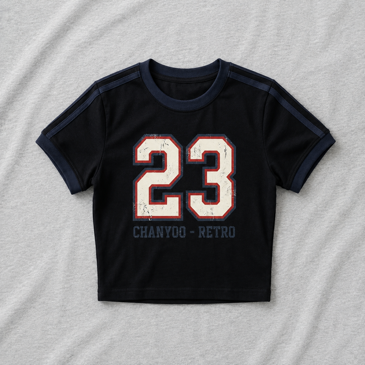 Retro 23 Graphic Crop Top