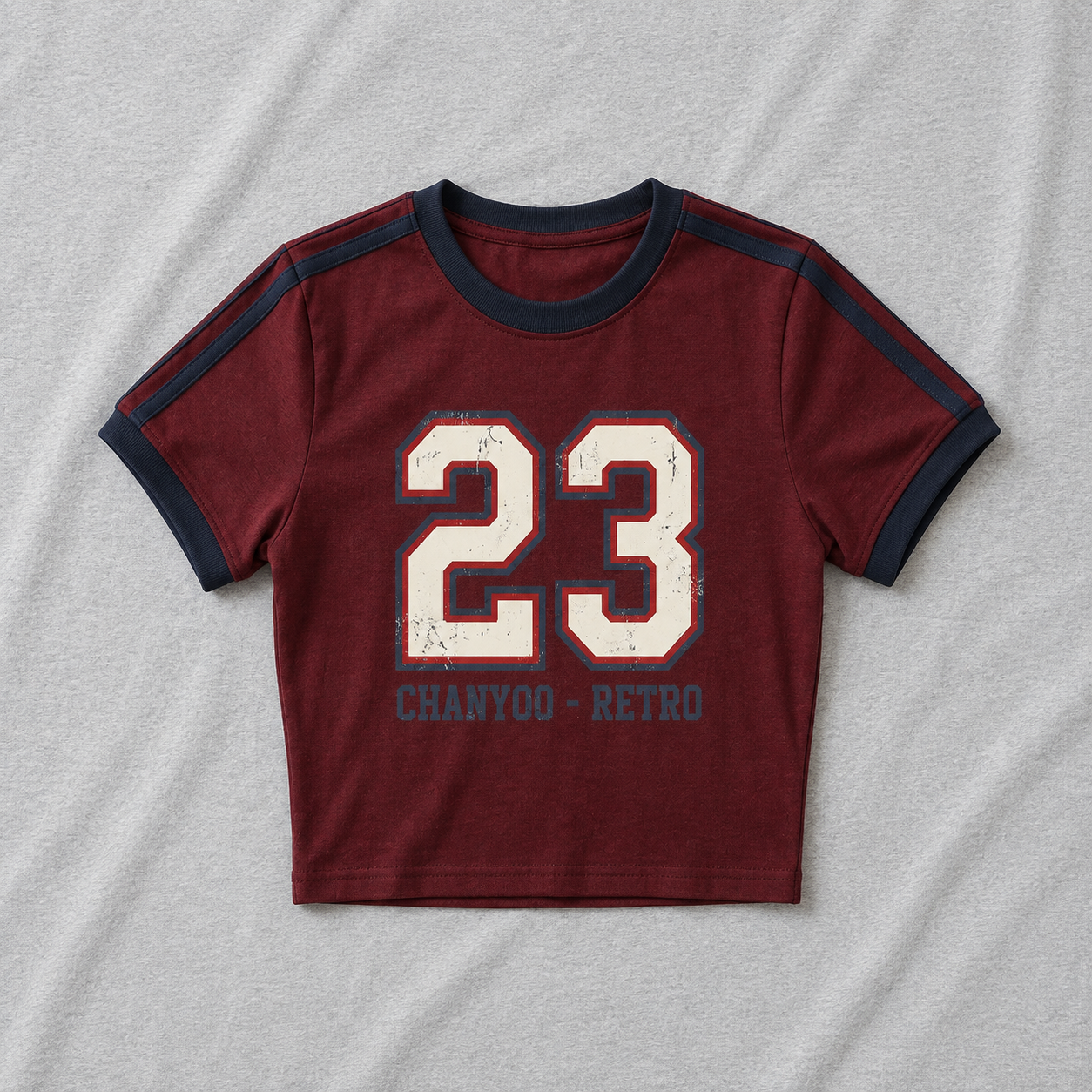 Retro 23 Graphic Crop Top