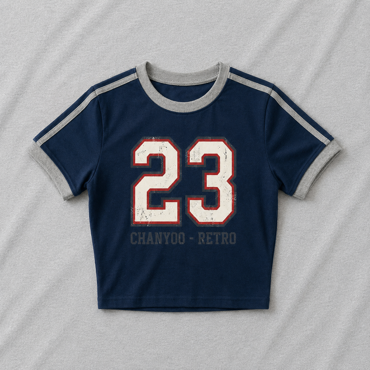 Retro 23 Graphic Crop Top