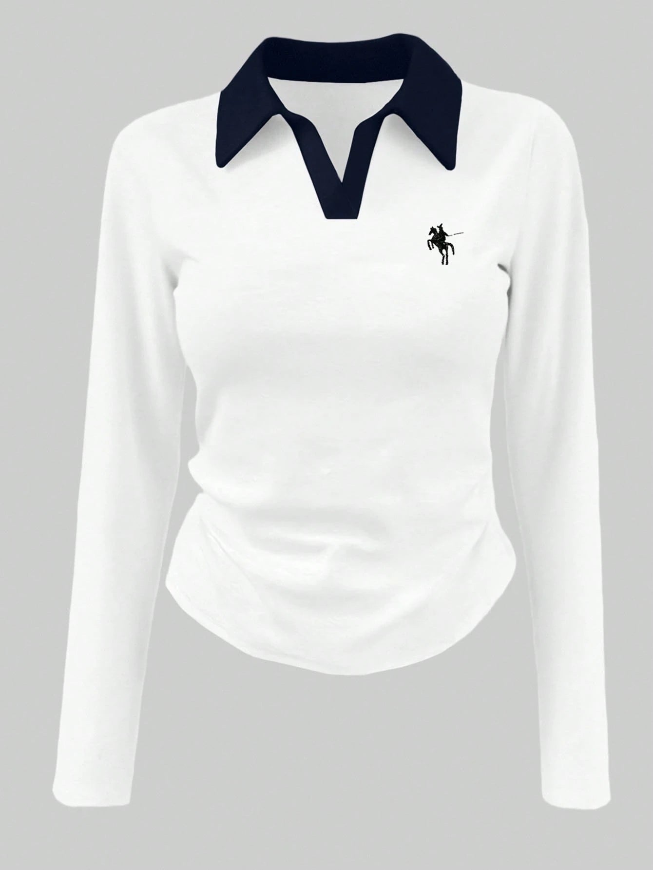 2 Tone V Polo FS Polo Print