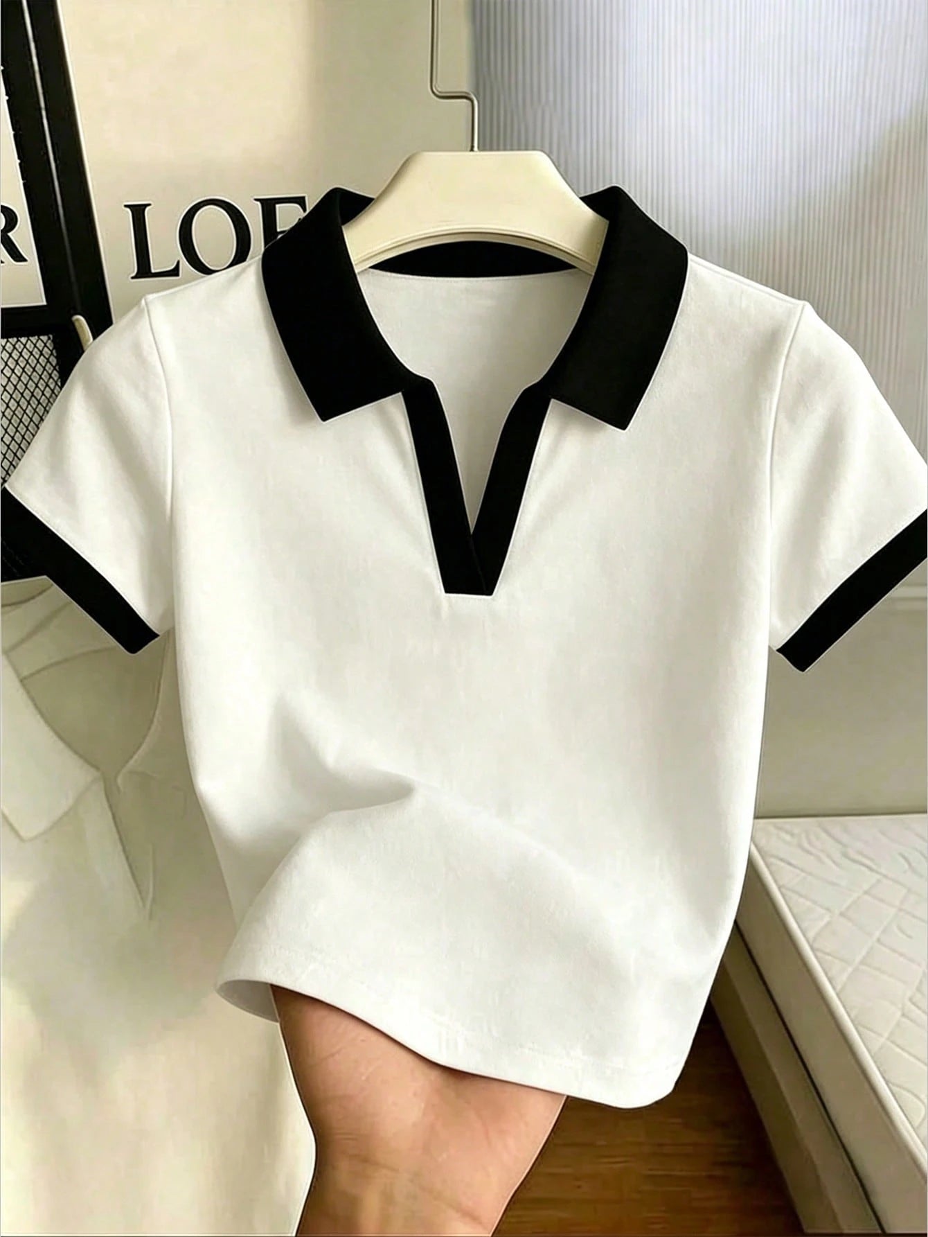 2 Tone V Polo Hs
