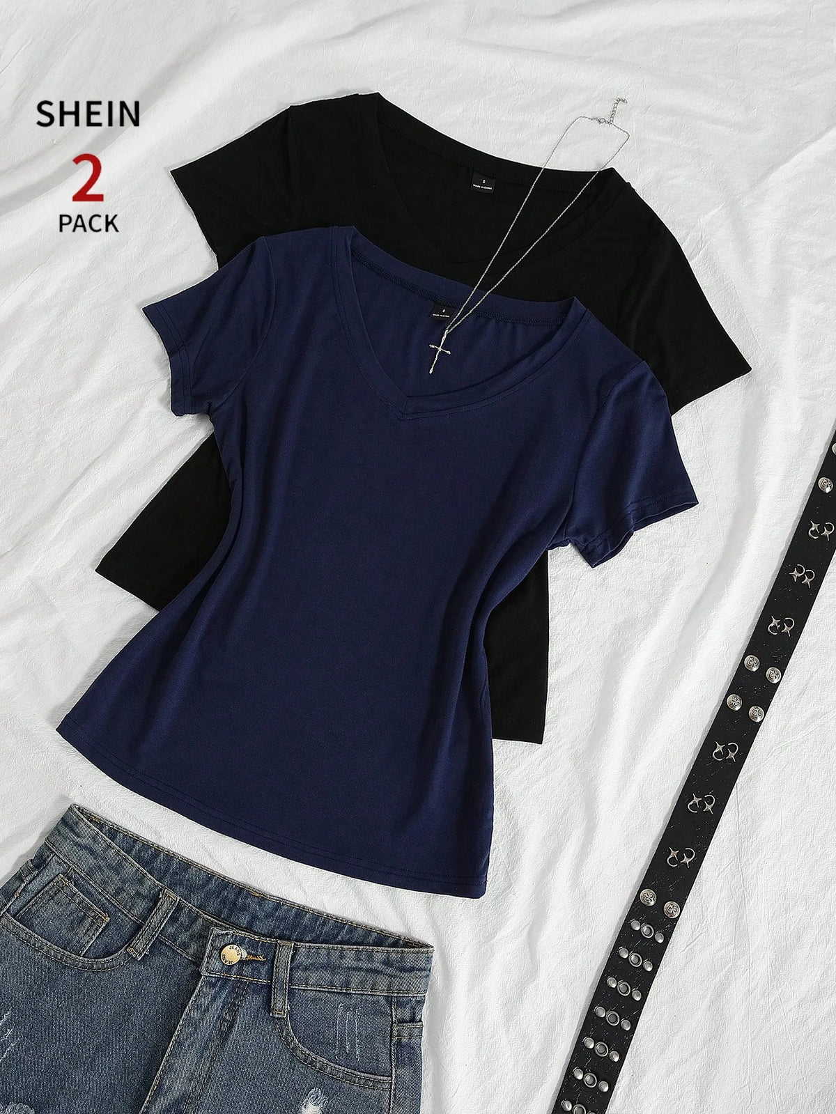 V Neck Tee Hs