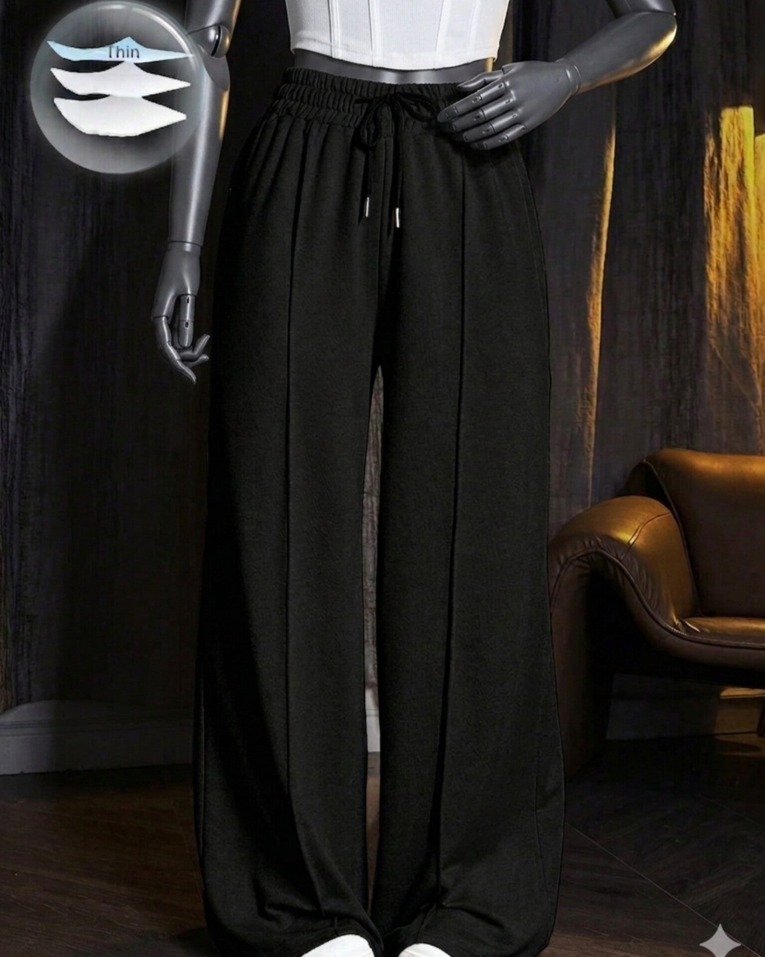 Wide Leg Trouser